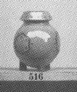 art nouveau jar